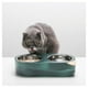 thumbnail image 3 of Pidan® Plato Doble Acero Inoxidable Mascotas Pequeñas S, 3 of 5