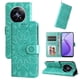 thumbnail image 4 of Funda tipo cartera FOXDOCK para Realme 13 5G , diseño girasol en relieve, cuero PU, cierre magnético, soporte y tarjetero, 4 of 5