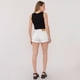 thumbnail image 3 of Short Mujer Bota Doblada Blanco Corona, 3 of 5