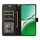 thumbnail image 2 of FOXDOCK Funda tipo Cartera para OPPO Reno 12F 5G – Cubierta de Cuero PU con Múltiples Ranuras, Bolsillo para Efectivo y Correa de Muñeca, 2 of 6