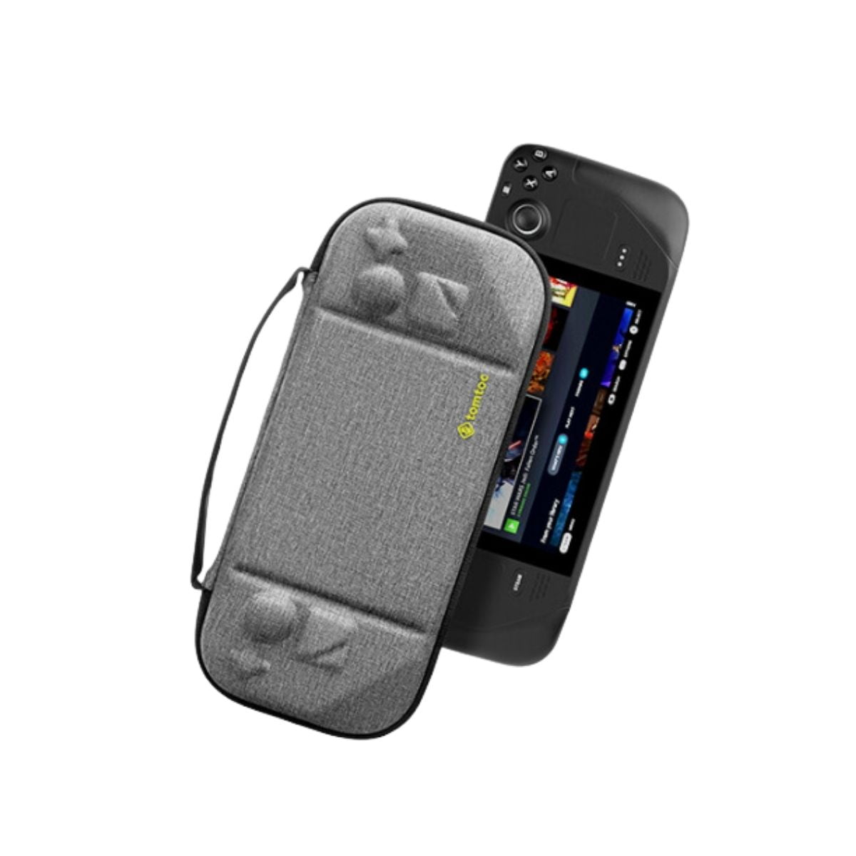 Tomtoc - Estuche Fancycaseg38 Para Steam Deck Gris