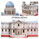 thumbnail image 4 of Puzzle 3D CubicFun Catedral de San Pablo de 643 piezas, 4 of 9