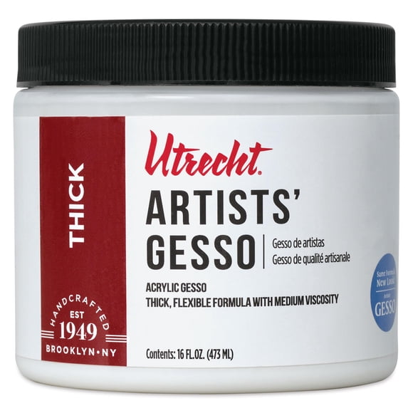 Gesso Acrílico Utrecht Blanco 473 ml