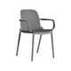 thumbnail image 2 of Silla Art Berlin Con Brazos Gris Oscuro, 2 of 4