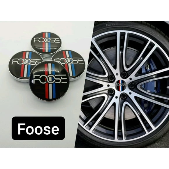 Set X4 Tapa centro de Llantas de autos Foose 56MM