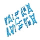 thumbnail image 2 of Pieza De Coche RC De Aluminio Para 16209 16210 16207 16208 1/16 Escala RC Hobby Car Azul, 2 of 3