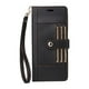 thumbnail image 3 of FOXDOCK Funda tipo Cartera para iPhone 12 – Cubierta de Cuero PU con Múltiples Ranuras, Bolsillo para Efectivo y Correa de Muñeca, 3 of 6