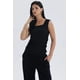 thumbnail image 1 of Polera Mujer Recogido Costado Negro - lV, 1 of 4