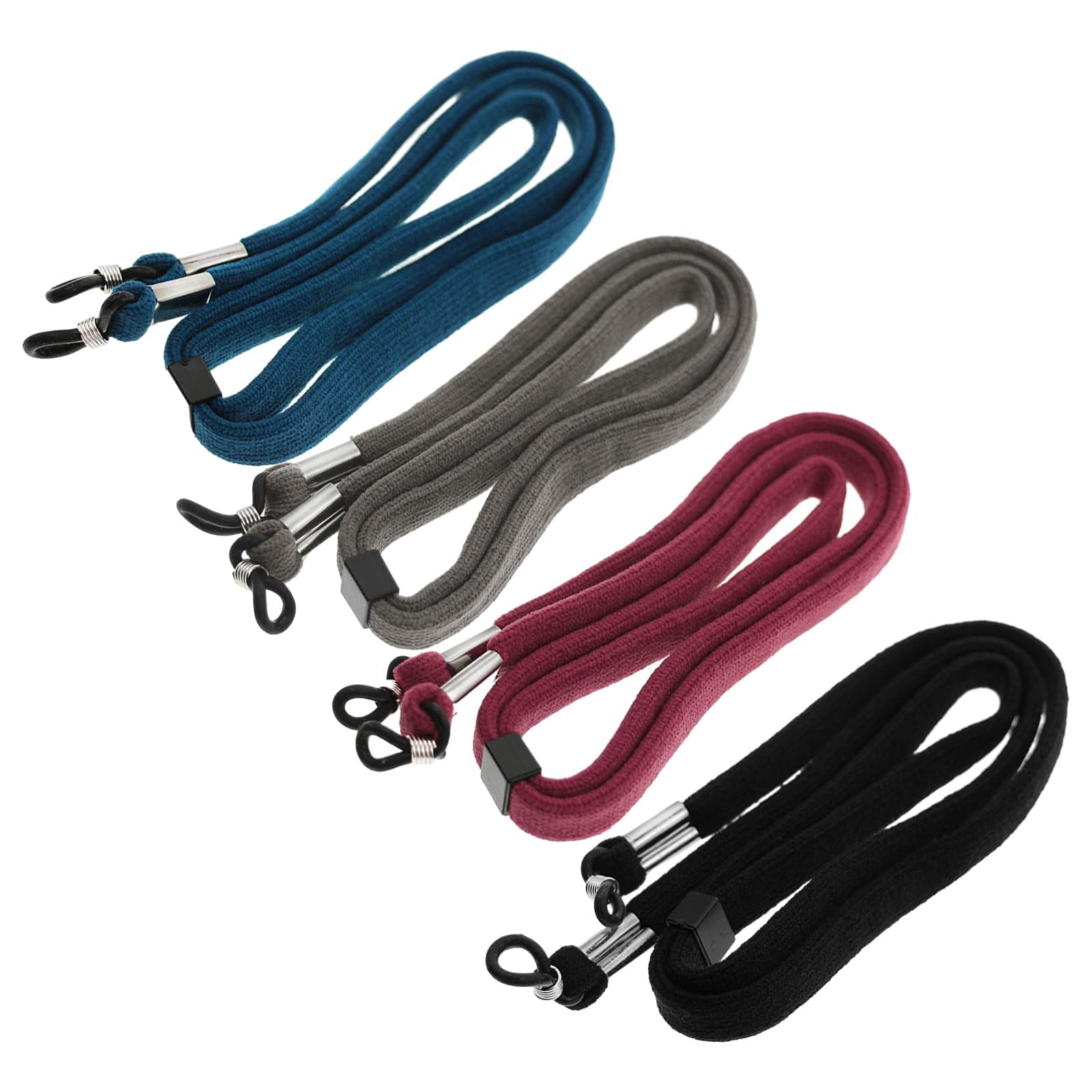 Ioensy - 4 Piezas Correa Para Gafas Correa Antideslizante Para Gafas Para Hombres Y Mujeres Adultos Y Niños