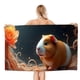 thumbnail image 1 of Cobaya Toalla de playa de secado rápido con diseño temático, regalo para mujeres y niñas, ideal para cumpleaños, fans, amantes de la música, uso en la playa o al aire libre, 78 × 150 cm, 1 of 6