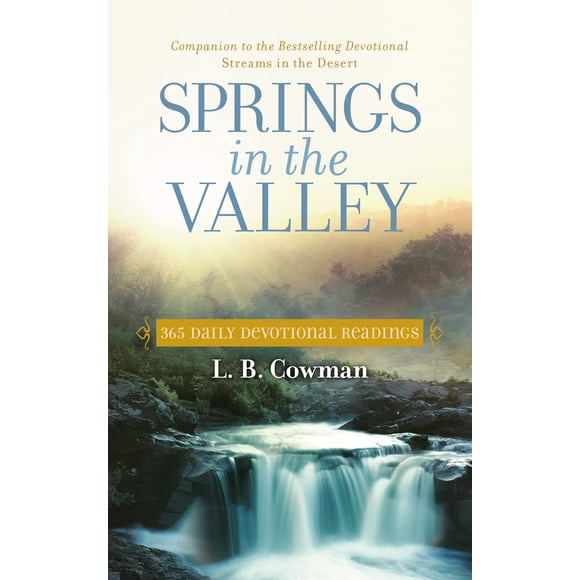 Libro HarperCollins "Manantiales en el Valle" - Devocional Diario
