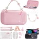 thumbnail image 1 of Set de Estuche de Transporte para Nintendo Switch 2 con Fundas para Joypad, Caps de Agarre para Pulgar, Protector de Pantalla, Correa de Mano Sakura, 1 of 6