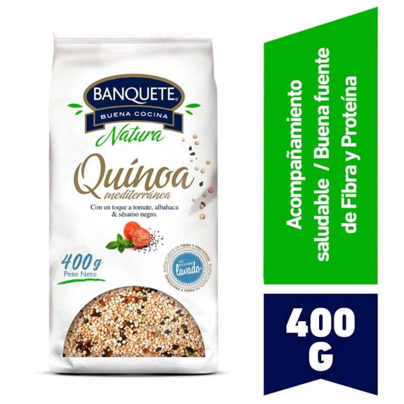 Quinoa Mediterranea Bolsa, 400 g