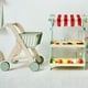 thumbnail image 2 of Carro de Supermercado Infantil de Madera Nina Verde, 2 of 6