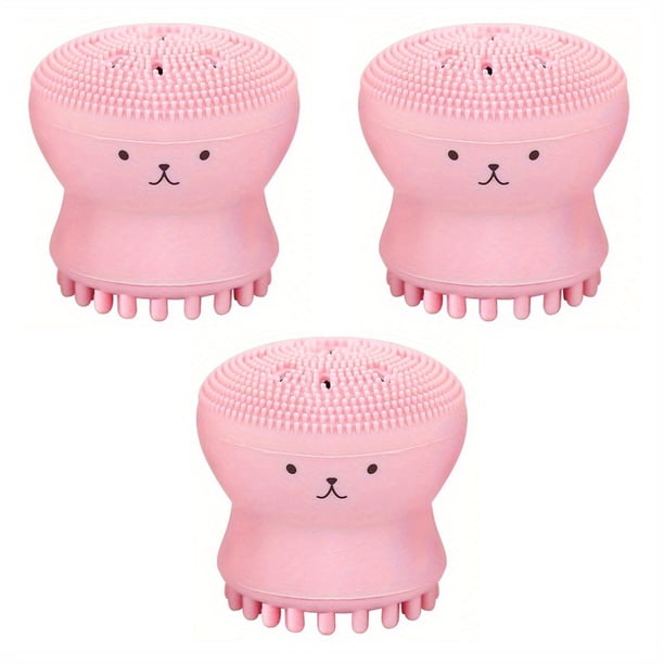 Deep Clean Your Pores with this Silicone Octopus Face Cleaner Brush - Facial Massager & Washing Beauty Instrument