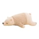 thumbnail image 3 of Suave Oso Durmiente Muñeco De Peluche Almohada Dibujos Animados Para Niños Cumpleaños Navidad Blanco 35cm, 3 of 5