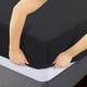 thumbnail image 3 of Sábana ajustable Utopia Bedding, tamaño completo, microfibra, color negro, 3 of 6