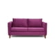 thumbnail image 1 of Sofá Mila 3C Felpa Morado, 1 of 2
