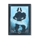 thumbnail image 1 of Cuadro Poster Enmarcado Avatar Aang Estilo Agua Decorativo, 1 of 1
