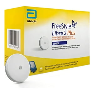 Abbott Diagnostico - Glucómetro Continuo Abbott Freestyle Libre 2 Plus Amarillo