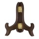 thumbnail image 1 of Uxcell Soporte de Placa de Caballete de 4", Soporte de Exhibición Plegable de Madera Marrón para Marco de Imagen Decorativo, 1 Paquete, 1 of 7