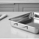 thumbnail image 3 of Bandeja Asadera Acero Inoxidable 50x35cm Para Horno Con Asas, 3 of 5