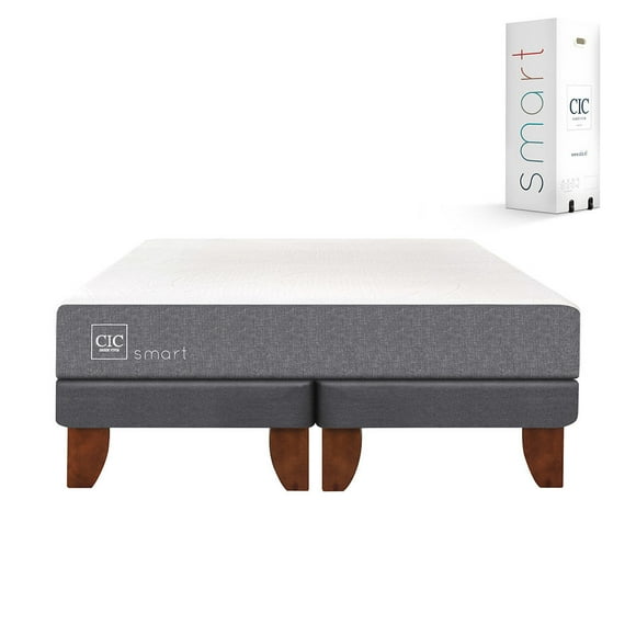 Cama Europea Smart King Base Dividida