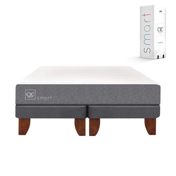 Cama Europea Smart 2 Plaza Base Dividida