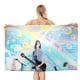 thumbnail image 1 of Los Colores Dentro Toalla de playa de secado rápido con diseño temático, regalo para mujeres y niñas, ideal para cumpleaños, fans, amantes de la música, uso en la playa o al aire libre, 78 × 150 cm, 1 of 6