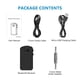 thumbnail image 5 of Adaptador auxiliar Bluetooth V4.1, kit receptor de audio para coche, para sistema Hi-Fi doméstico, adaptador de audio inalámbrico portátil de 3,5 mm, manos libres para coche., 5 of 8