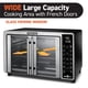 thumbnail image 3 of Combo de horno tostador y freidora Gourmia GTF7655 24L 1700W, 3 of 7