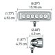 thumbnail image 5 of Barra de luz Hella 357203001 6 LED haz de inundación 18 W, 5 of 6