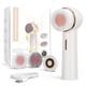thumbnail image 1 of Cepillo de limpieza facial eléctrico AFEIOFT recargable blanco, 1 of 9