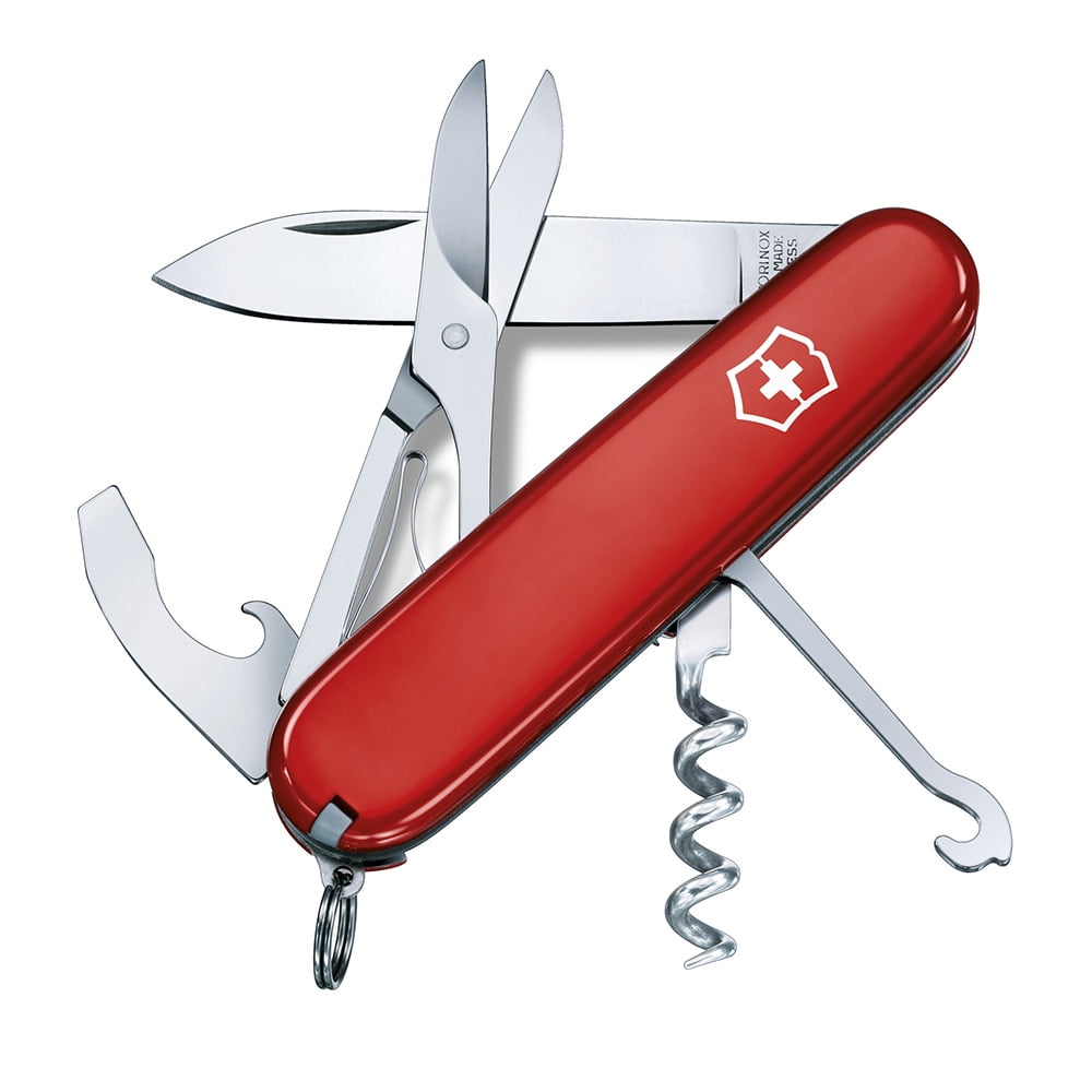 Navaja Compact Color Rojo Victorinox