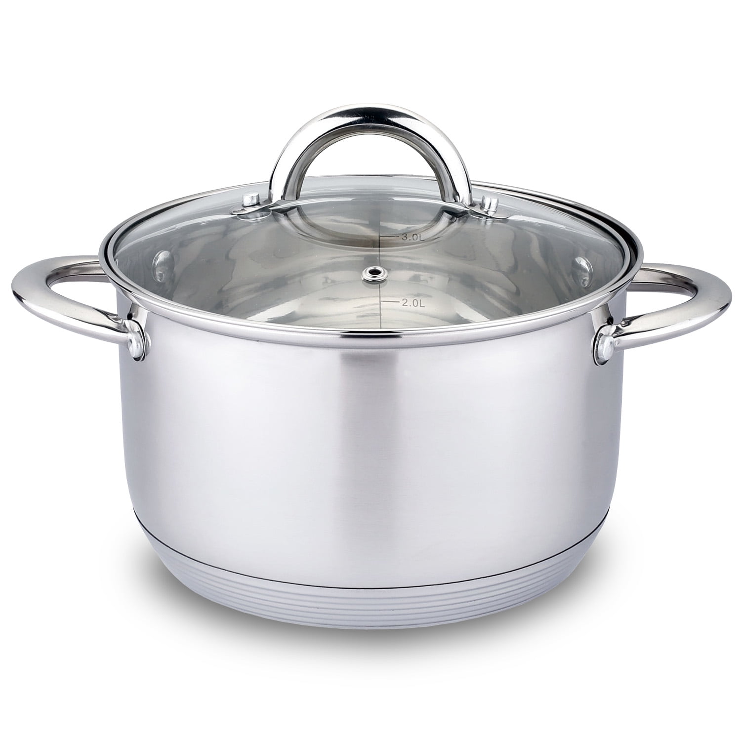 Haus Roland - Olla De Acero Inoxidable 16 Cm 1,9 Lts