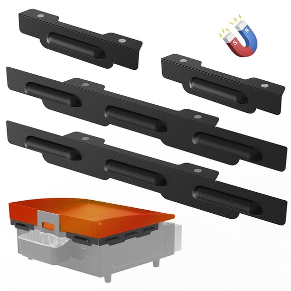 Cortavientos para plancha Blackstone de 43 cm, MeweBlue 5019, acero inoxidable