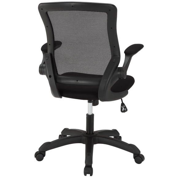 Silla de oficina Modway Veer con respaldo de malla y asiento de vinilo