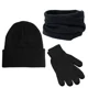 thumbnail image 2 of Set Invierno Térmico 3 En 1: Gorro Polar + Cuello + Guantes Lana, 2 of 5