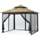 thumbnail image 1 of Mosquitera Tiimmgaal 3,7 x 3,7 m con 4 puertas – Negro, 1 of 7