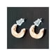 thumbnail image 1 of Aros Mini Argollas Lisos Color Dorado, 1 of 2