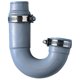 thumbnail image 1 of Codo en J Fernco 1-1/4 pulgadas x 1-1/2 pulgadas PVC - 1 unidad, 1 of 1