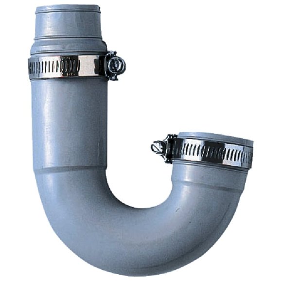 Codo en J Fernco 1-1/4 pulgadas x 1-1/2 pulgadas PVC - 1 unidad
