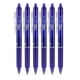 thumbnail image 1 of Bolígrafos De Gel Retráctiles Frixion Clicker De Punta Fina (0 7 Mm) Tinta Azul P, 1 of 9