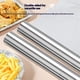 thumbnail image 3 of Rollo de lámina de estaño de aluminio pesado - 12 pulgadas de ancho x65.6 pies de longitud, - Grado comercial y extra grueso, lo suficientemente fuerte para la industria de servicios alimentarios, 3 of 3