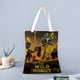 thumbnail image 2 of The Wild Robot Bolso de tela con estampado de lienzo para mujer, bolsa de compras reutilizable y estética, con cremallera interior, regalo para mujer,40*40cm., 2 of 6