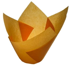 Genérico - Tulipa Para Muffin Damasco 50 Un Blanco