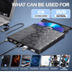 thumbnail image 3 of "Usb+c Reproductor Belug De Externo Con Lector De Tarjetas De Expan Negro ", 3 of 5