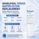thumbnail image 3 of Filtro de agua Nufresh UKF8001 para refrigerador – paquete de 4, 3 of 8
