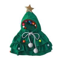 Magideal - Conjunto De Disfraces De Navidad Para Mascotas Sombrero De De Navidad Cabo Disfraces Ropa Capa Para Perros Pequeños Y Medianos Accesorios Para L