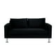 thumbnail image 1 of Sofa Sky 3c Felpa 12 Negro, 1 of 5